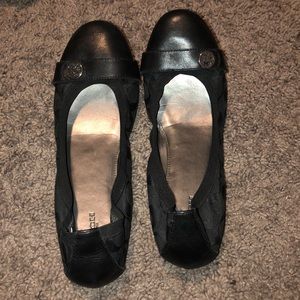 Coach black flats